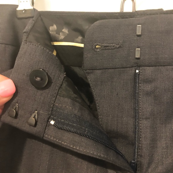 Express editor charcoal work office suit pants - Picture 4 of 10